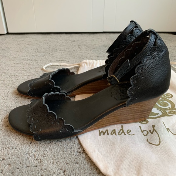Stella ELF Leather Wedge Sandal - Picture 4 of 4